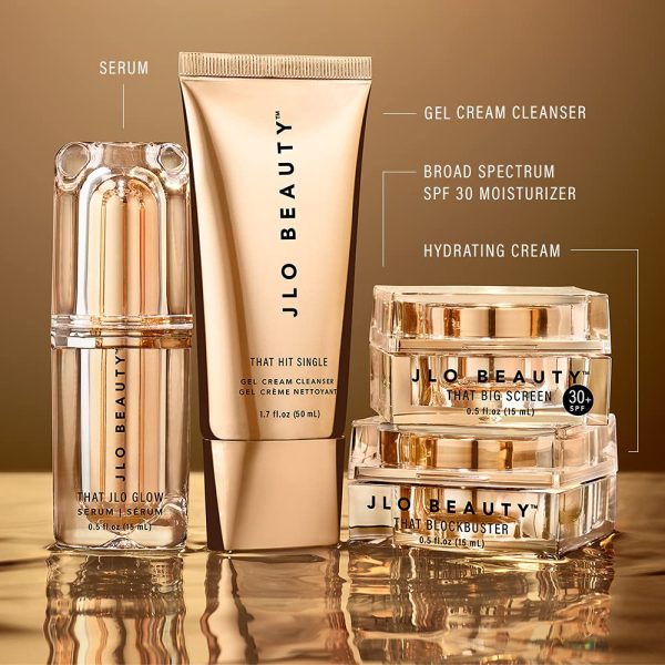 JLO BEAUTY That JLo Essentials Kit | Includes Serum, Cleanser, Cream and - Image 7