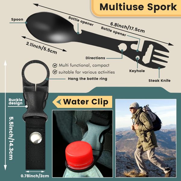 Survival kit,16 in 1 Professional Survival Gear Tool kit, Camping Gear, - Image 7