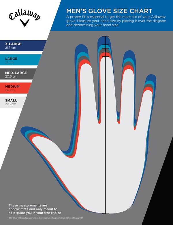Callaway Golf Weather Spann Glove - Image 5
