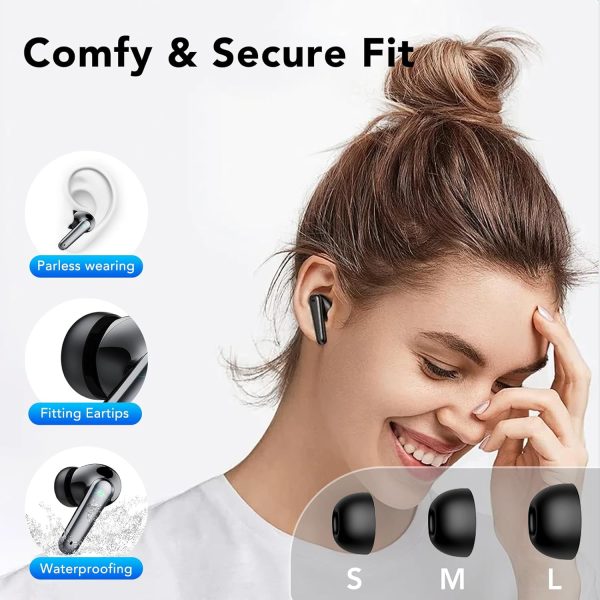 Wireless Earbuds, Bluetooth 5.3 Headphones Big Bass Stereo, Bluetooth - Image 5