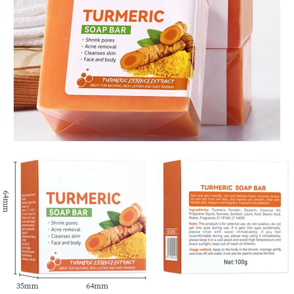 Turmeric Skin Care Set, 11 Pcs Turmeric Skin Care Kit, Skincare Set with - Image 5