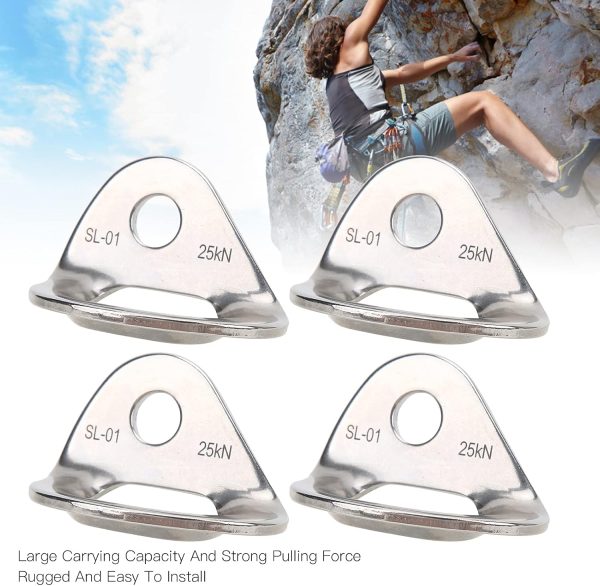 4 Pcs Climbing Hanger Stainless Steel Hanger Bolts Rock Durable Rock - Image 3