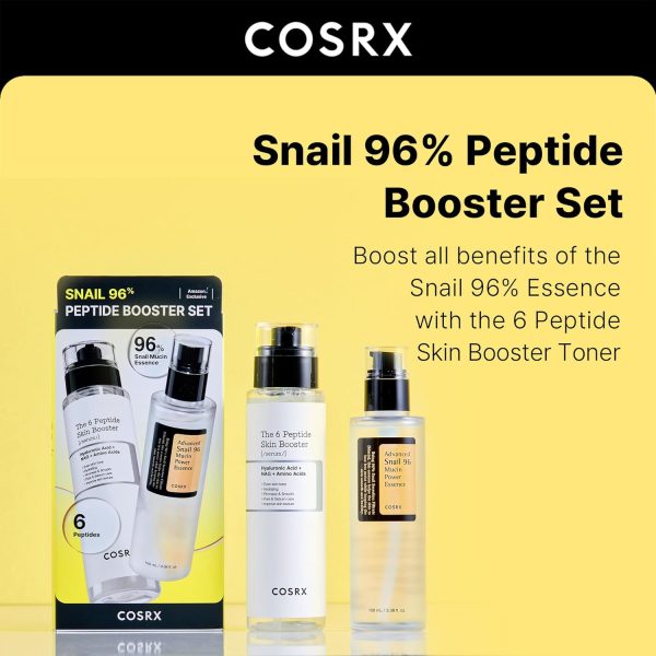 COSRX Snail Mucin 96% Peptide Booster Set - Amazon Exclusive - Korean Skin - Image 3