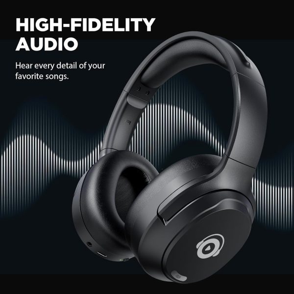 Hybrid Active Noise Cancelling Headphones, Bluetooth Headphones Wireless - Image 3
