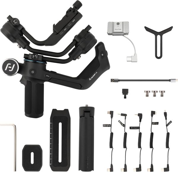 Feiyutech SCORP-C Combo Camera Stabilizer with Magnetic AI Tracker, 3-Axis - Image 7