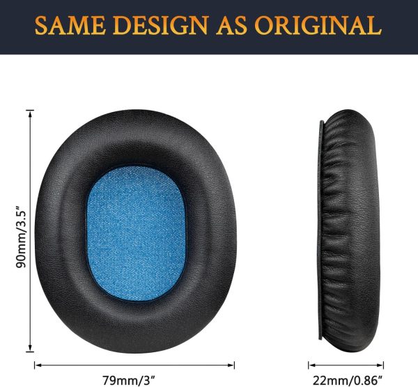SOULWIT Earpads Replacement for Sennheiser HD6 Mix/HD7 DJ/HD8 DJ - Image 8
