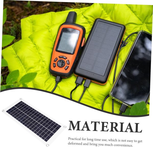 Toddmomy Portable Photovoltaic Solar USB Charger Bank Solar Power Exhaust - Image 5