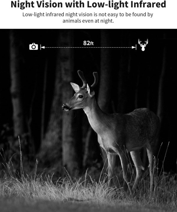 SEHMUA 4G LTE Cellular Trail Cameras with 2K HD Live Streaming, Game Camera - Image 6