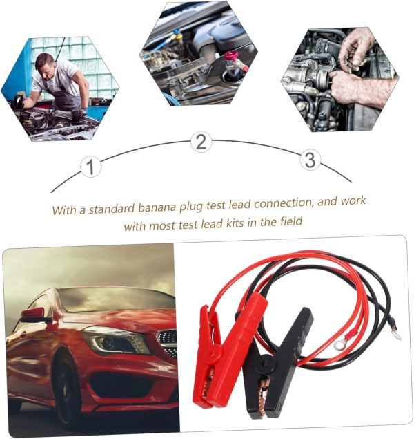 1set Electric Alligator Clips Electrical Test Clips Automotive Emergency - Image 7