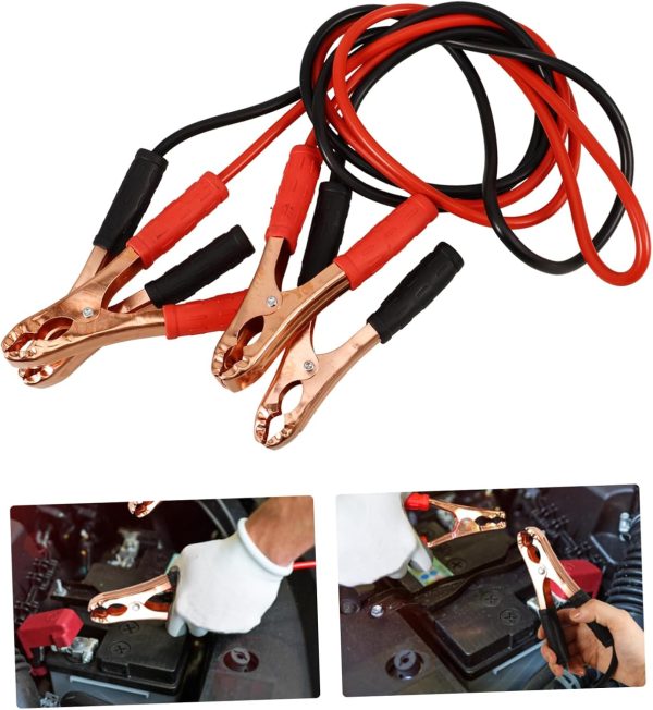 2pcs Car Hitch Jumper Cables with Battery Clips Car Jump Starter Cable Jump - Image 5