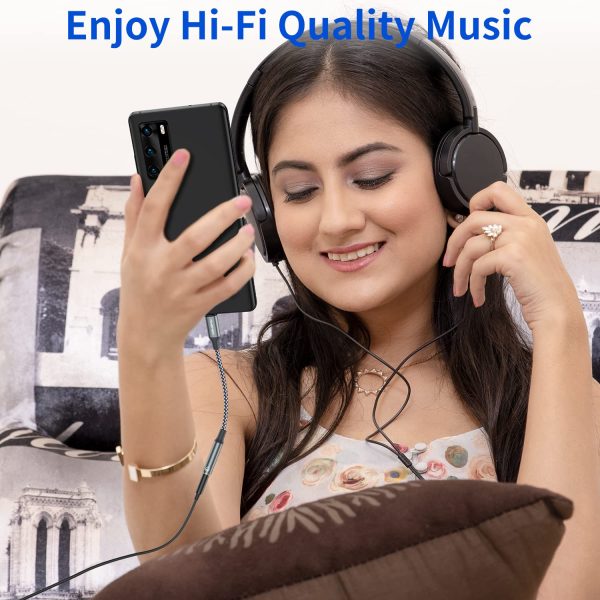 USB Type C to 3.5mm Headphone Jack Adapter, (2-Pack) USB C to Aux Female - Image 5