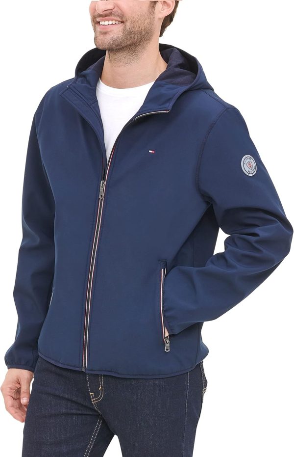 Tommy Hilfiger Men's Hooded Performance Soft Shell Jacket - Image 3