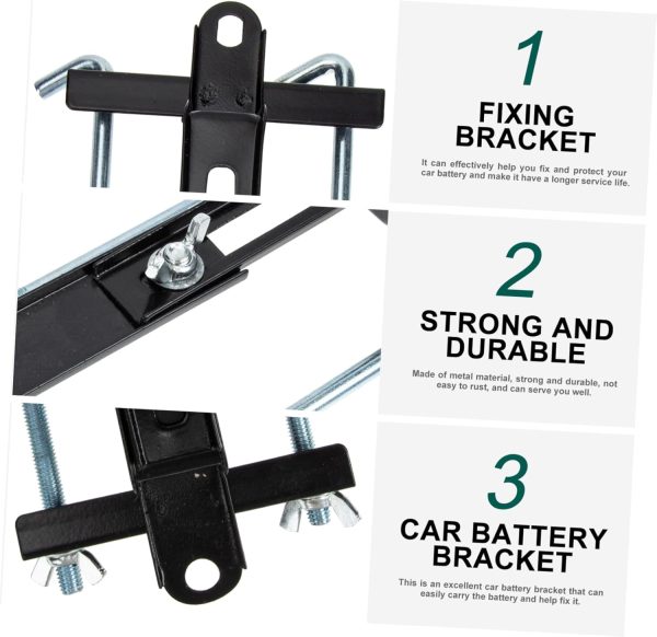 Car Battery Bracket Charger Battery Terminal Connectors Car Battery - Image 8