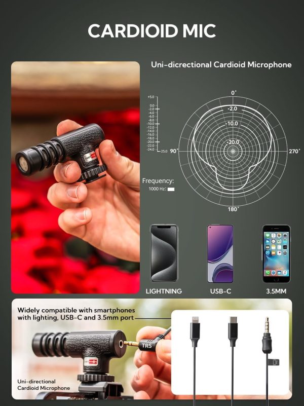 Vlogging Kit for iPhone Youtuber Kit Content Creator Kit for Smartphone - Image 5