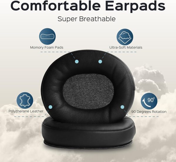 TREBLAB Z2 Active Noise Cancelling Workout Headphones - Signature-HD Sound, - Image 9