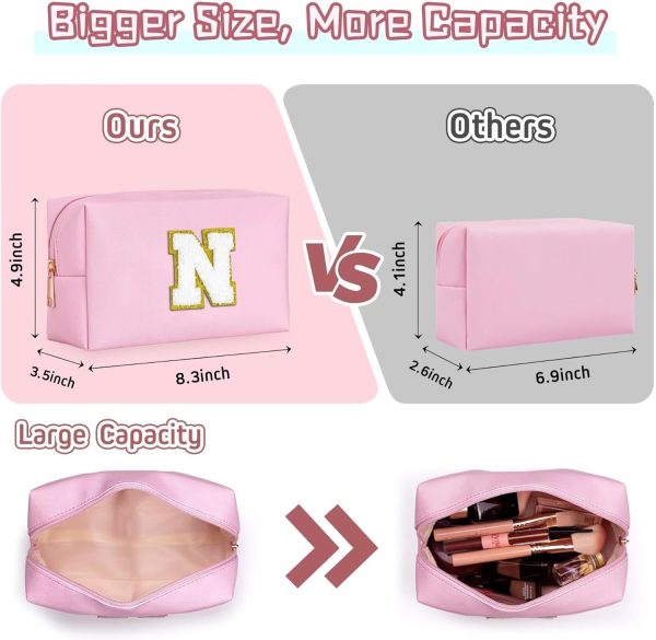 TOPEAST Christmas Gifts - Preppy Makeup Bag, Stocking Stuffers for Girls - Image 2