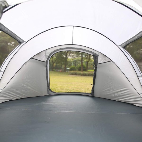 EchoSmile Camping Instant Tent, 2/4/6/8/10 Person Pop Up Tent, Water - Image 6