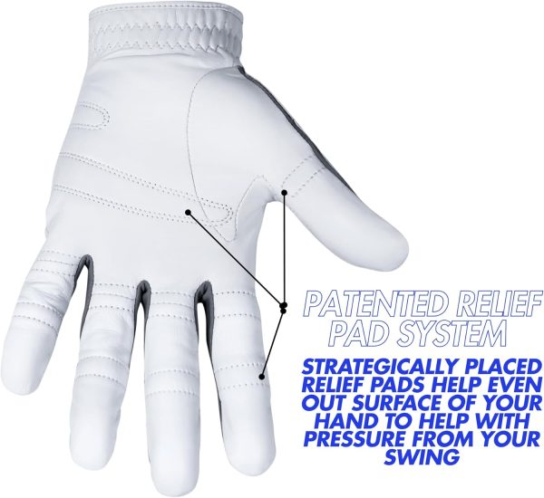 Bionic Men's Performance Grip Pro Premium Leather Golf Glove - Image 4