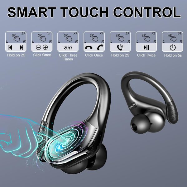 Wireless Earbuds Sport, Bluetooth 5.4 Headphones 2024 Bluetooth Earbuds - Image 7
