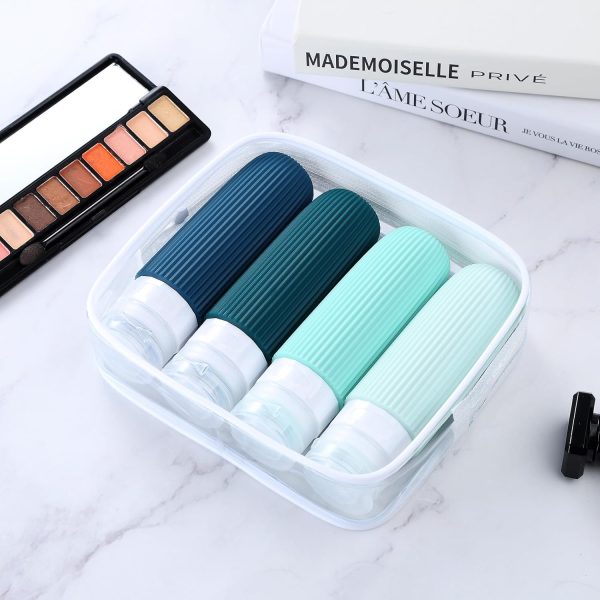 Travel Bottles for Toiletries, Tsa Approved 3oz Portable Travel Bottles, - Image 7