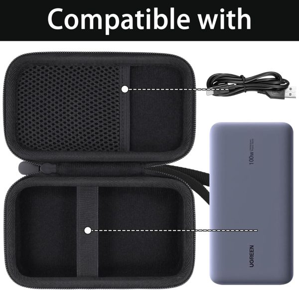 Hard Portable Travel Case Compatible with UGREEN Power Bank 20000mAh 100W - Image 3