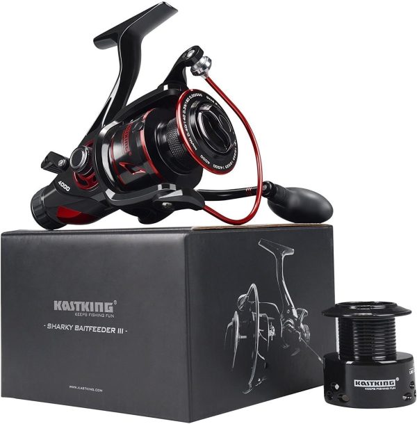 KastKing Sharky Baitfeeder III Spinning Reel 10+1 Shielded Stainless Steel - Image 8