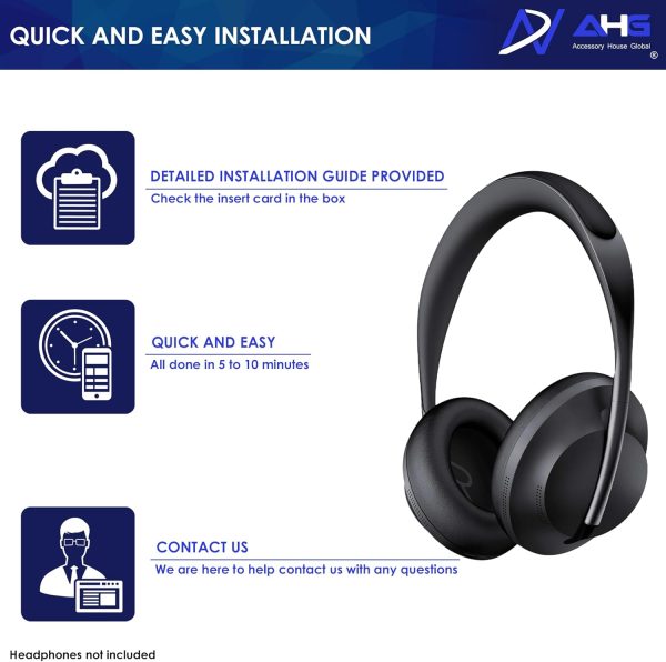AHG nc 700 Replacement earpads Cushions Compatible with Bose nc700 - Image 7