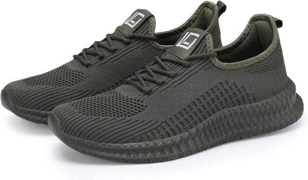 LCGJR Men's Running Shoes Ultra Lightweight Breathable Comfortable Walking - Image 6