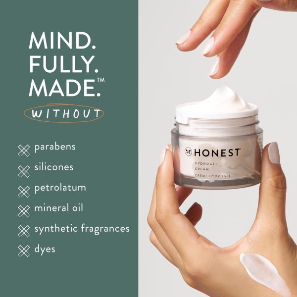 Honest Beauty Hydrogel Cream with Hyaluronic Acid, Jojoba, + Squalane | Oil - Image 3