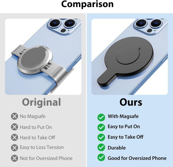 for DJI OM 6 Magsafe Adapter Clamp, Compatible with Gimbal Stabilizer DJI - Image 6