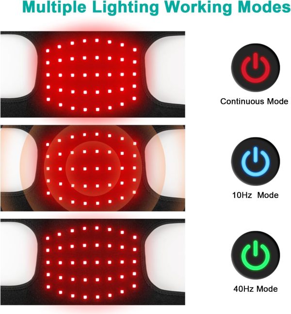 Red Light Therapy, Red Light Therapy for Knee and Elbow Joint, Wireless - Image 5