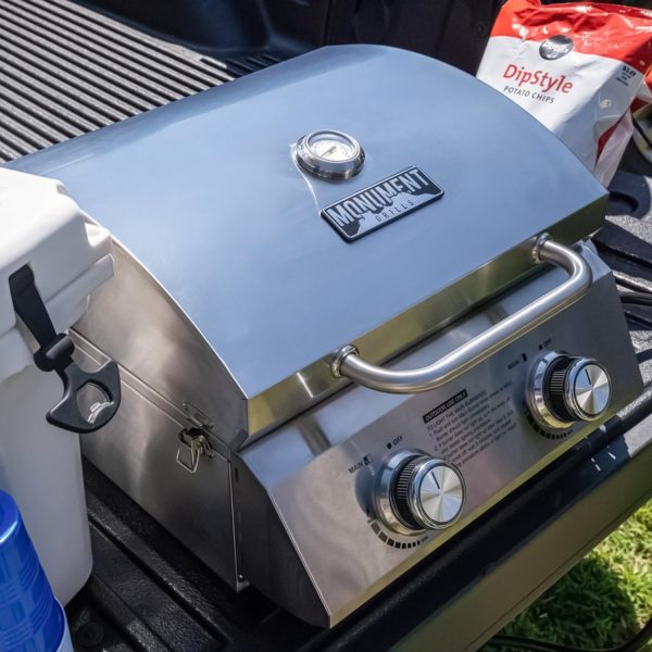 Monument Grills Tabletop Propane Gas Grill for Outdoor Portable Camping - Image 5