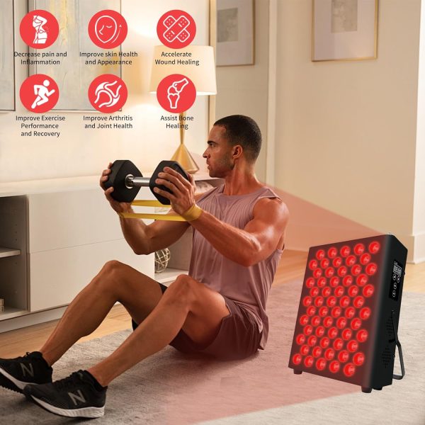 Red Light Therapy,180W Dual Chip Red Light Therapy for Body 660nm Visible - Image 4