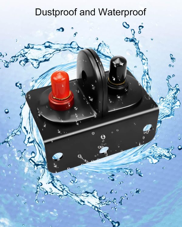 Remote Battery Terminals with Mounting Bracket and Cables, Battery Jump - Image 4
