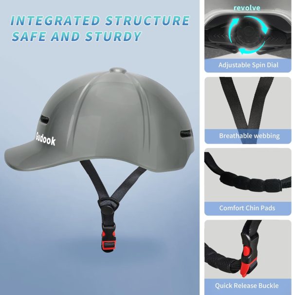 Adult Bike Helmets for Men - Women Bicycle Helmet - Certified Comfort - Image 3