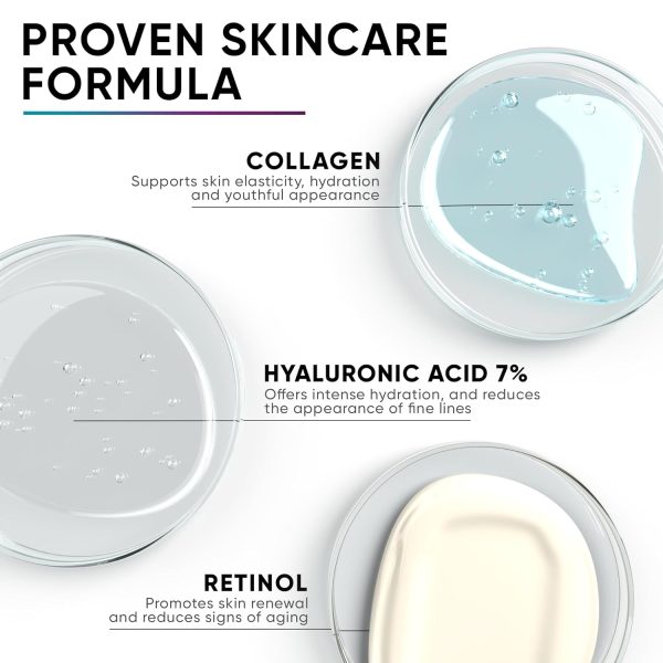 Face Moisturizer for Women, Anti Aging Collagen Cream for Face with - Image 2