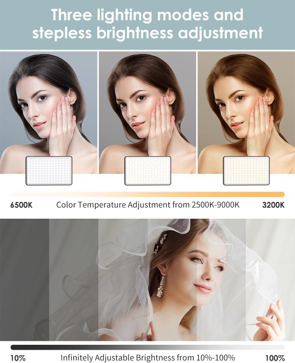 150 LED Phone Light, Selfie Light for Phone, Light for - Image 3