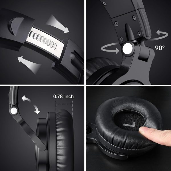 OneOdio Bluetooth Over Ear Headphones, 110 Hrs Wireless/Wired Stereo Sound - Image 7