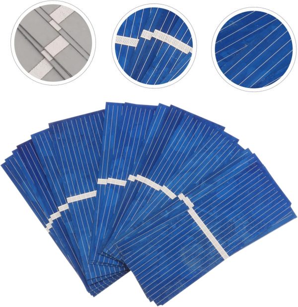 100pcs Solar Cell Solar Panel Kit Solar Panel Battery Charger Solar Power - Image 8