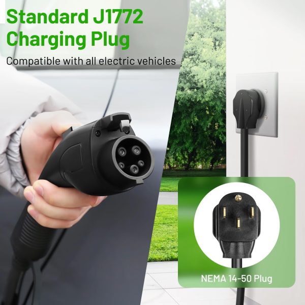 SBB Home Smart Level 2 EV Charger up to 40Amp, 240V Indoor/Outdoor Fast Car - Image 5