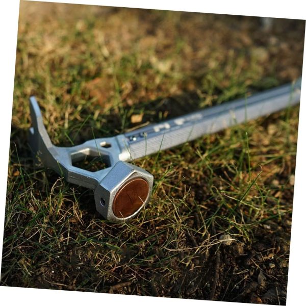 Outdoor Hammer Drill Belt Anchors Hatchet Emergency Kit Camping Gear Tarp - Image 5