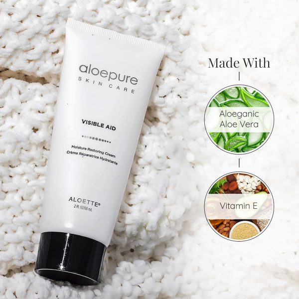 Aloette Face Moisturizer Cream - Daily Body & Facial Skin Care Products - Image 3