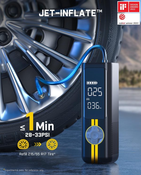Fanttik X8 APEX Tire Inflator Portable Air Compressor, 1 Min Fast - Image 2
