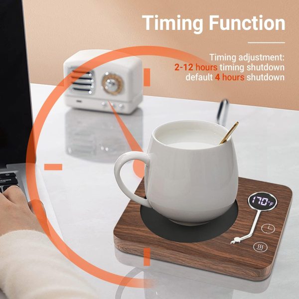 Coffee Mug Warmer, CEROBEAR Mug Warmer for Desk 3 Temperature Control - Image 3
