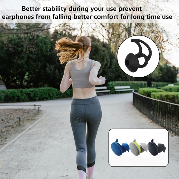 Earbud Replacement Tips Silicone Earbud Tips Ear Tips Compatible with Bose - Image 6