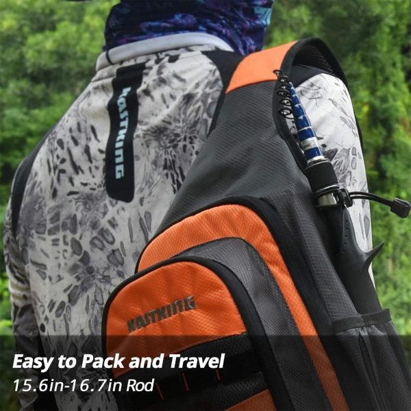 KastKing Compass Telescopic Fishing Rods and Combo, Sensitive Graphite - Image 7
