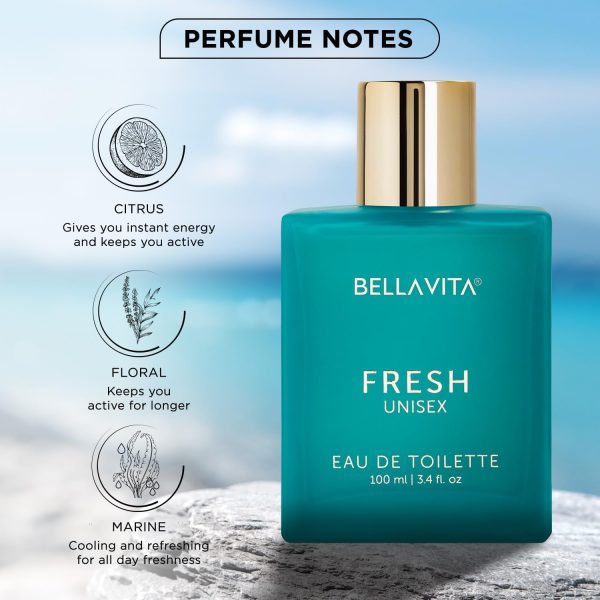 Bella.vitaa Luxury FRESH Unisex Eau De Toilette Perfume with Bergamot, - Image 4