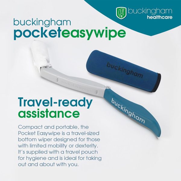 Buckingham Pocket Easywipe Bottom Wiper, Disability Aids for The Home, - Image 2