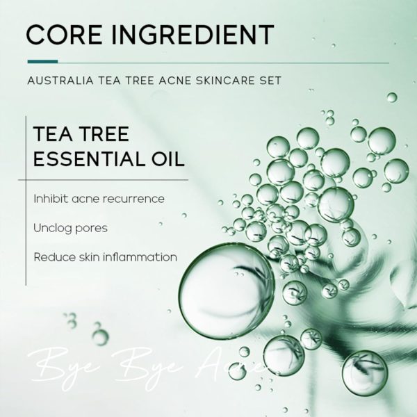 Skin Care Set,Acne Treatment for Face Skin Care Sets & Kits,Tea Tree - Image 5