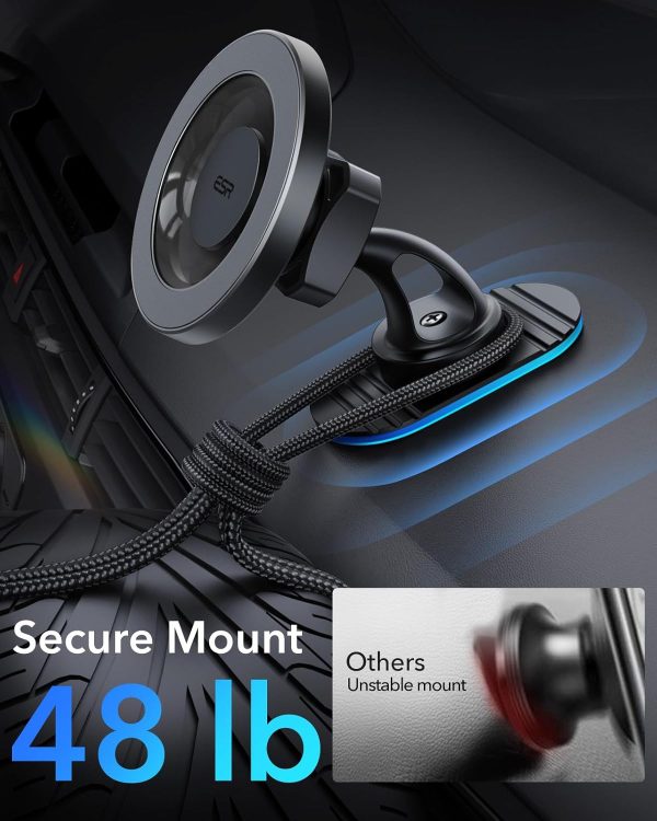 ESR for MagSafe Car Mount, Air Vent/Dashboard Magnetic Phone Holder for Car - Image 7